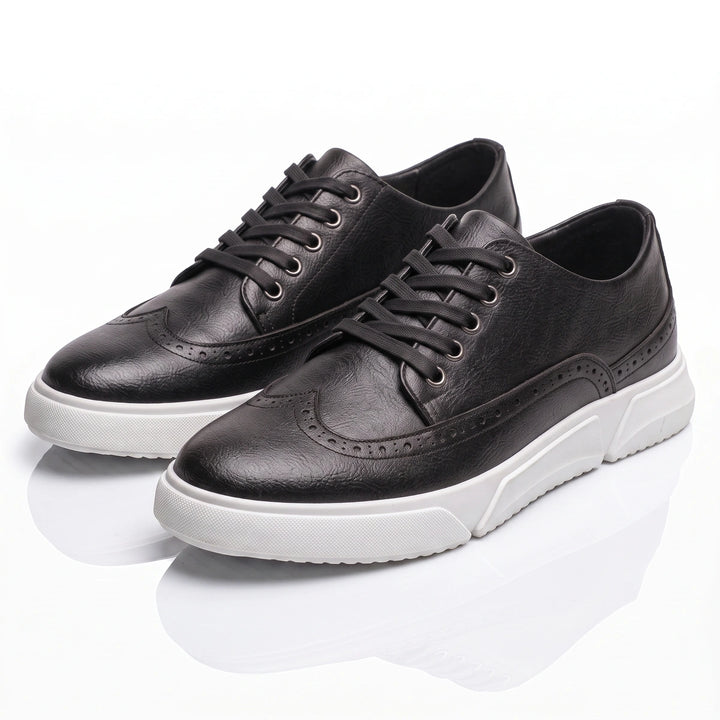 Calver Leather Brogue Sneakers