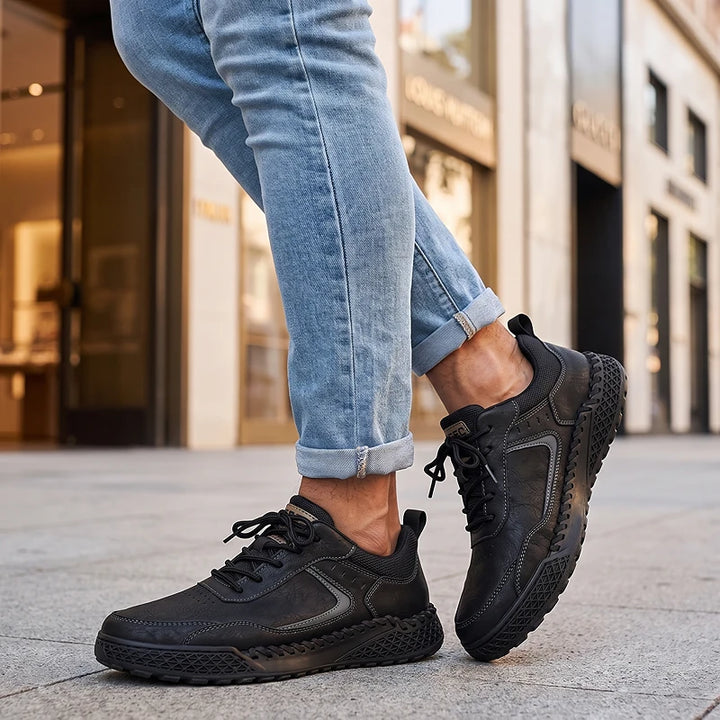 Halvard Leather Sneakers