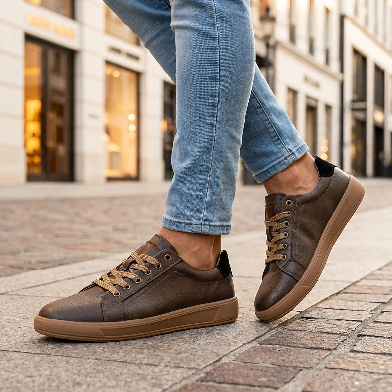Atticus Leather Sneakers