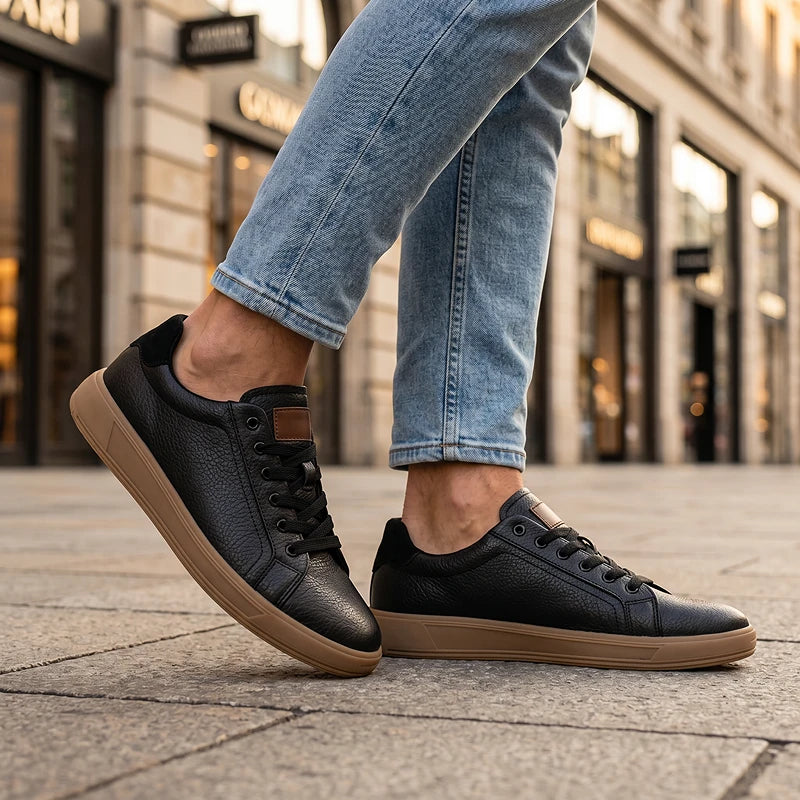 Atticus Leather Sneakers