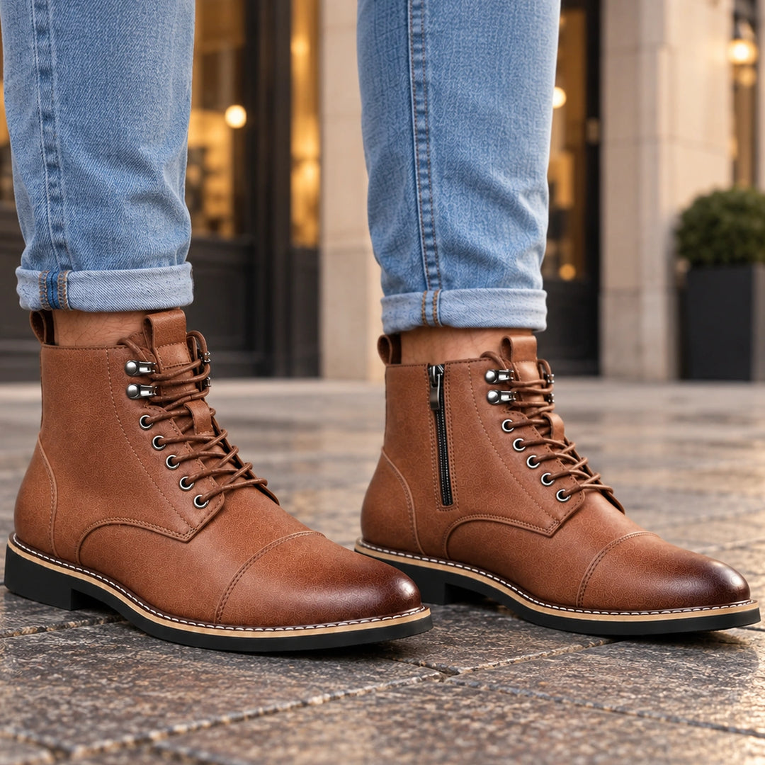 Dunbar Cap Toe Boots