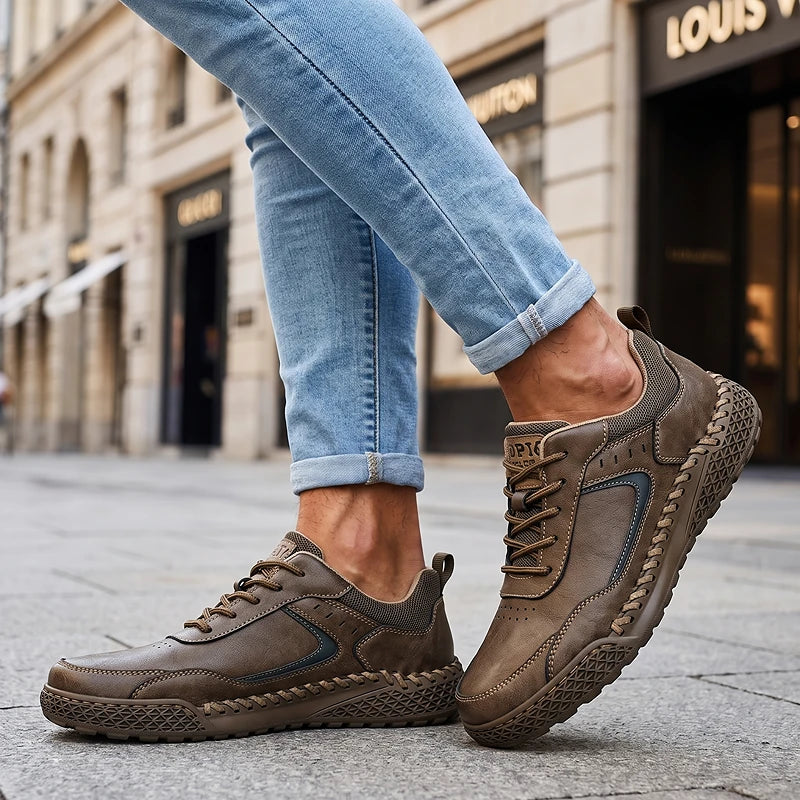 Halvard Leather Sneakers