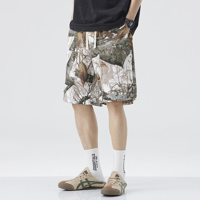 Sierra Camo Shorts - Redwood Main