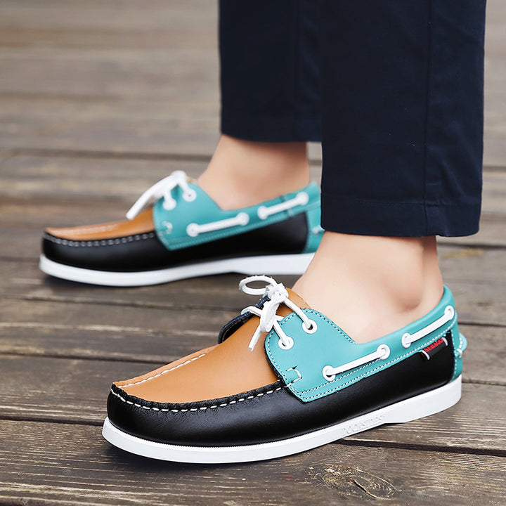 Rothwell Leather Loafers - Redwood Main