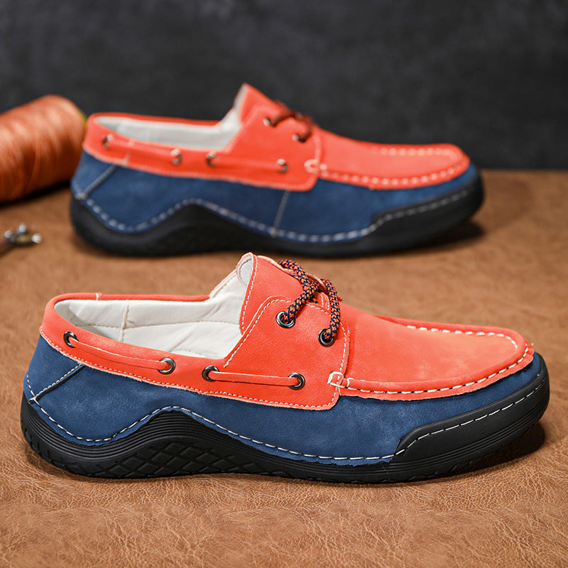 Camden Suede Loafers - Redwood Main
