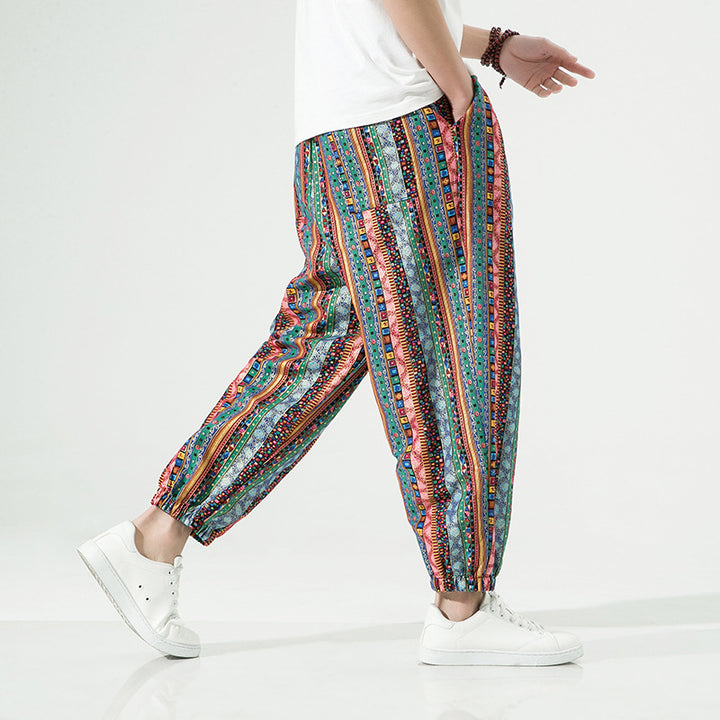 Mystic Pattern Pants - Redwood Main