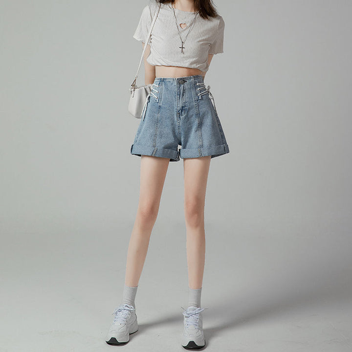 Sunlace Denim Shorts - Redwood Main