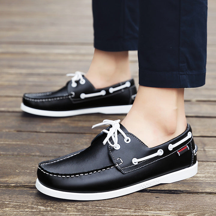 Rothwell Leather Loafers - Redwood Main