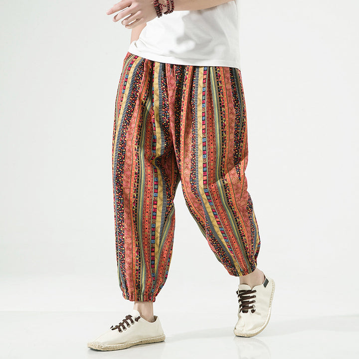 Mystic Pattern Pants - Redwood Main
