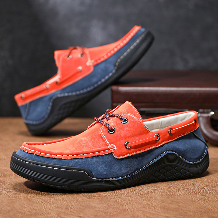 Camden Suede Loafers - Redwood Main