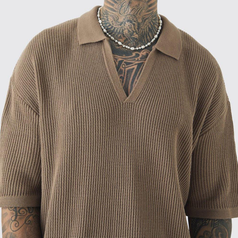 Velm Cotton Polo - Redwood Main