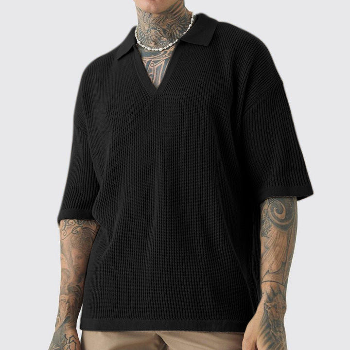 Velm Cotton Polo - Redwood Main