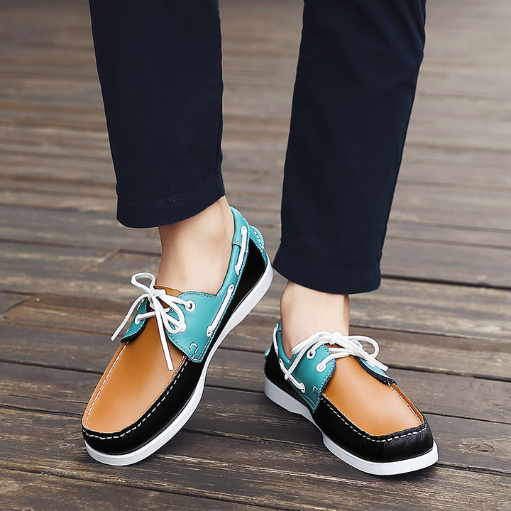 Rothwell Leather Loafers - Redwood Main