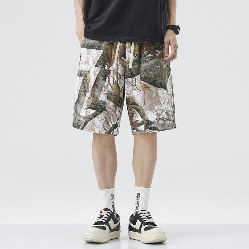 Sierra Camo Shorts - Redwood Main