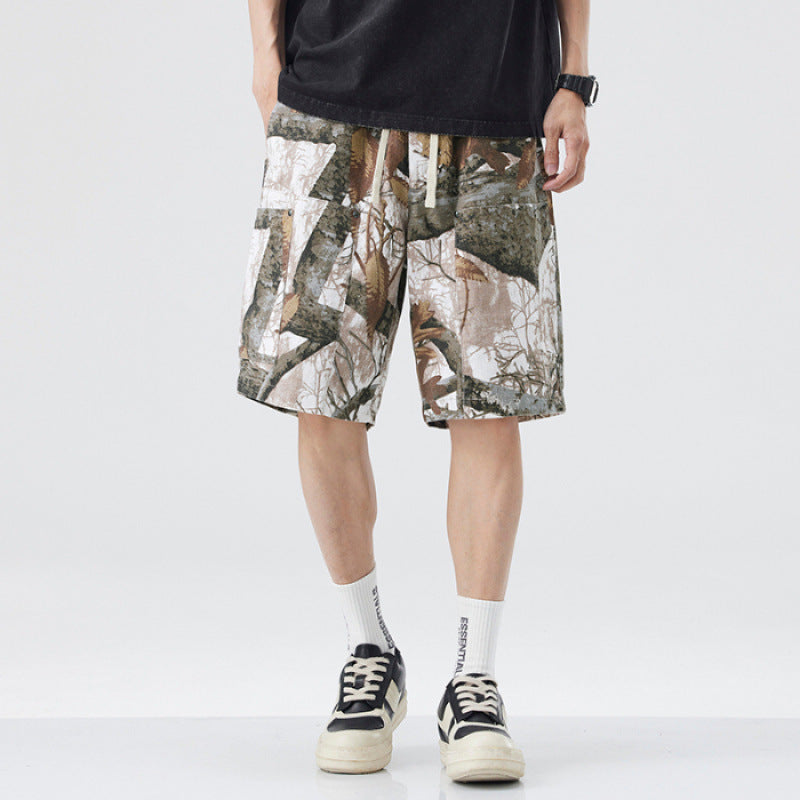 Sierra Camo Shorts - Redwood Main