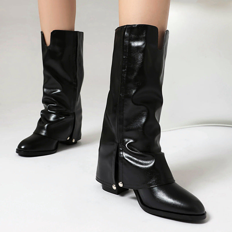 Aveline Leather Boots