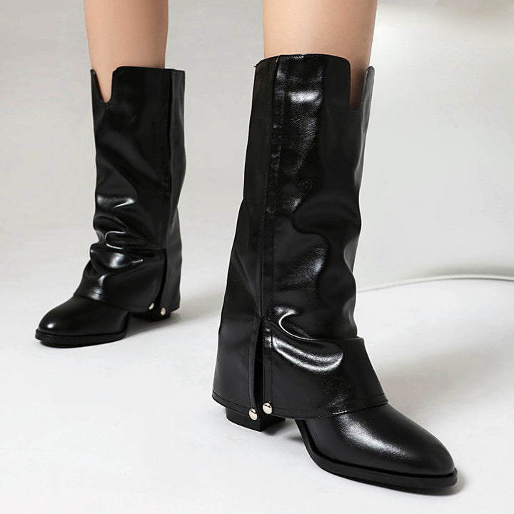 Aveline Leather Boots
