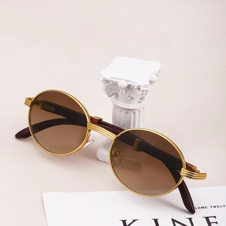 Elysian Wood Sunglasses - Redwood Main