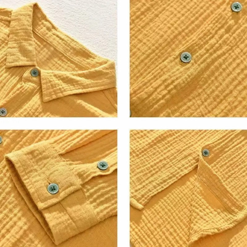 The Selway Cotton Shirt - Redwood Main