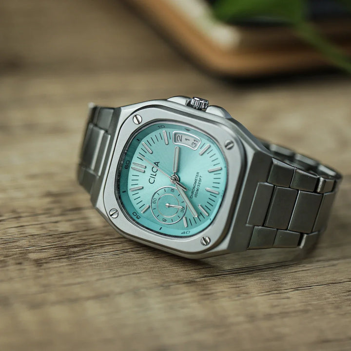 Bluecore Chrono Quartz Watch - Redwood Main