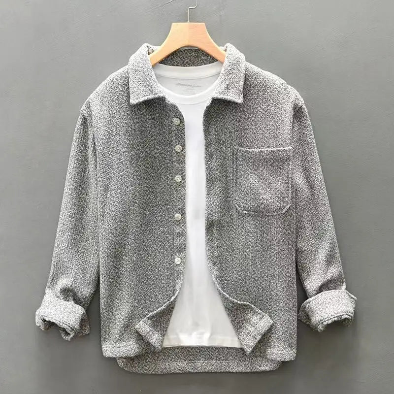 Velvessi Cashmere Shirt - Redwood Main