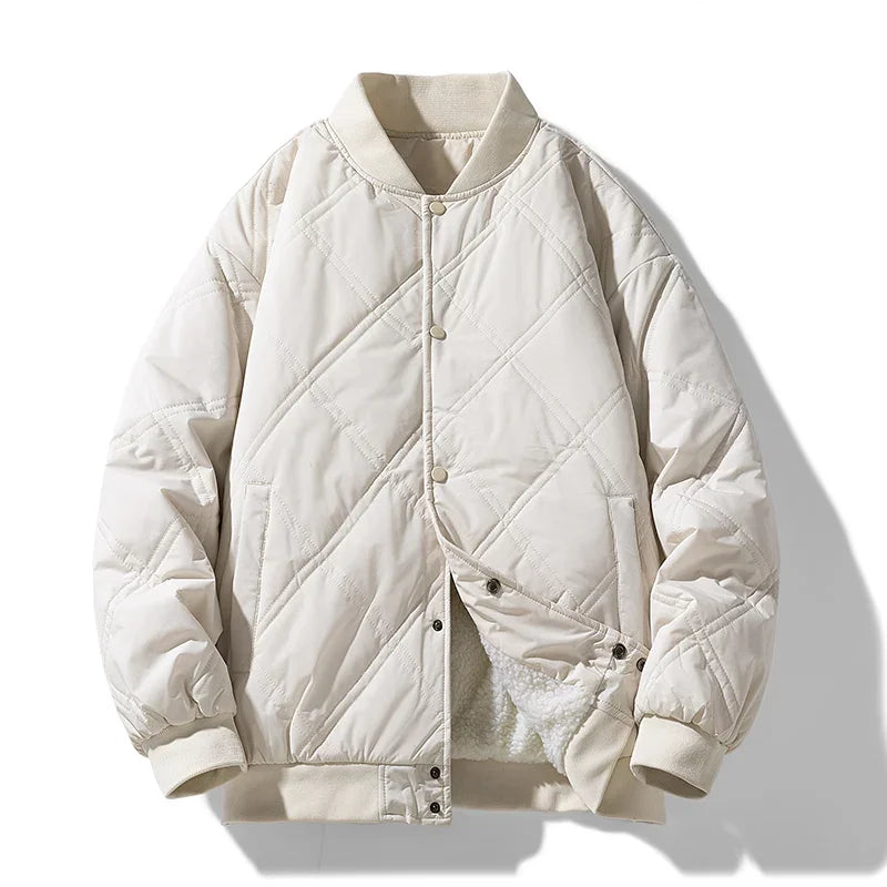 Tommy Trail Quilted Bomber - Redwood Main
