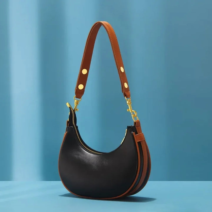 Céleste Leather Bag - Redwood Main