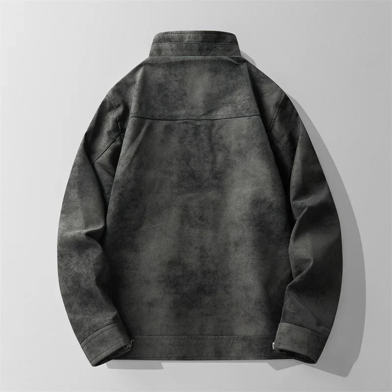 Cruise Leather Jacket - Redwood Main