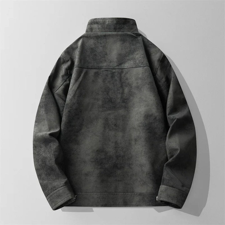 Cruise Leather Jacket - Redwood Main