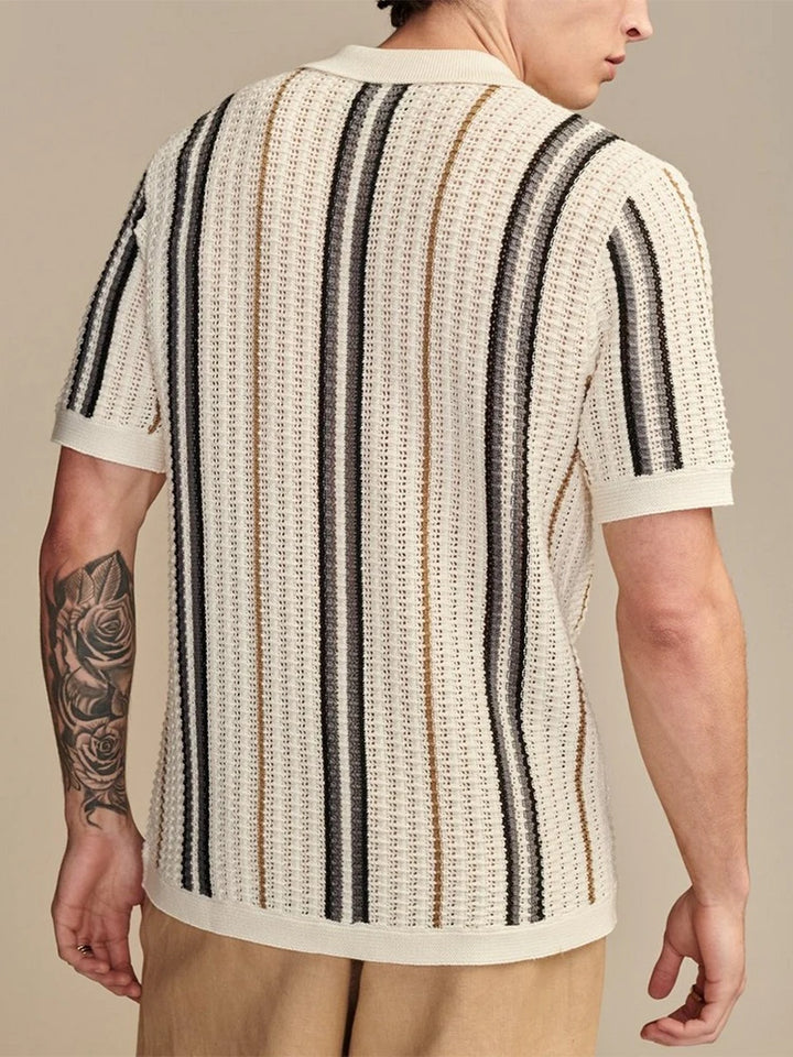 Solaro Knit Polo - Redwood Main
