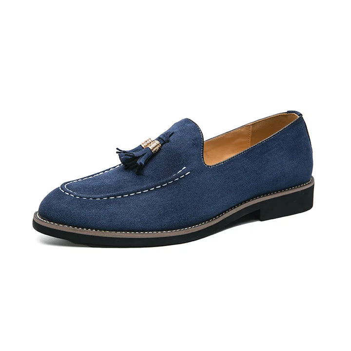 Harlow Suede Tassel Loafers