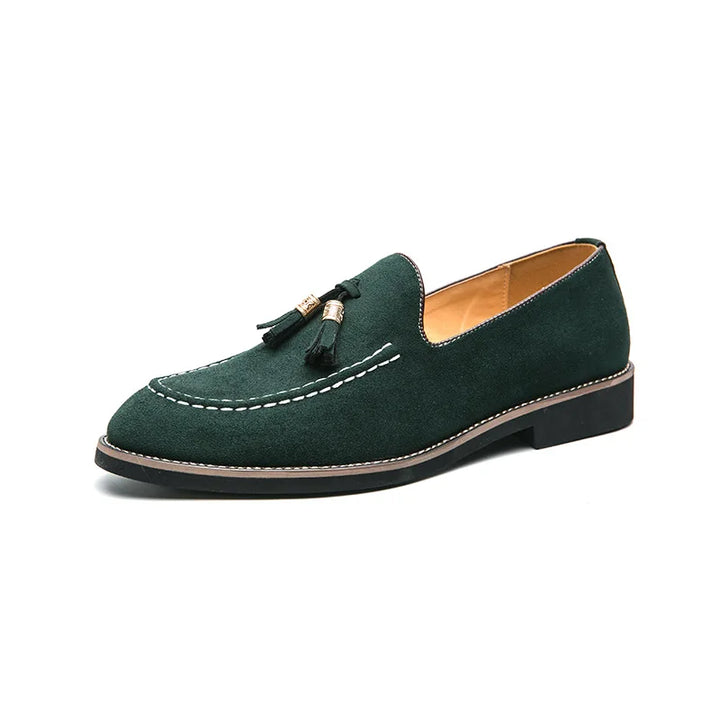 Harlow Suede Tassel Loafers