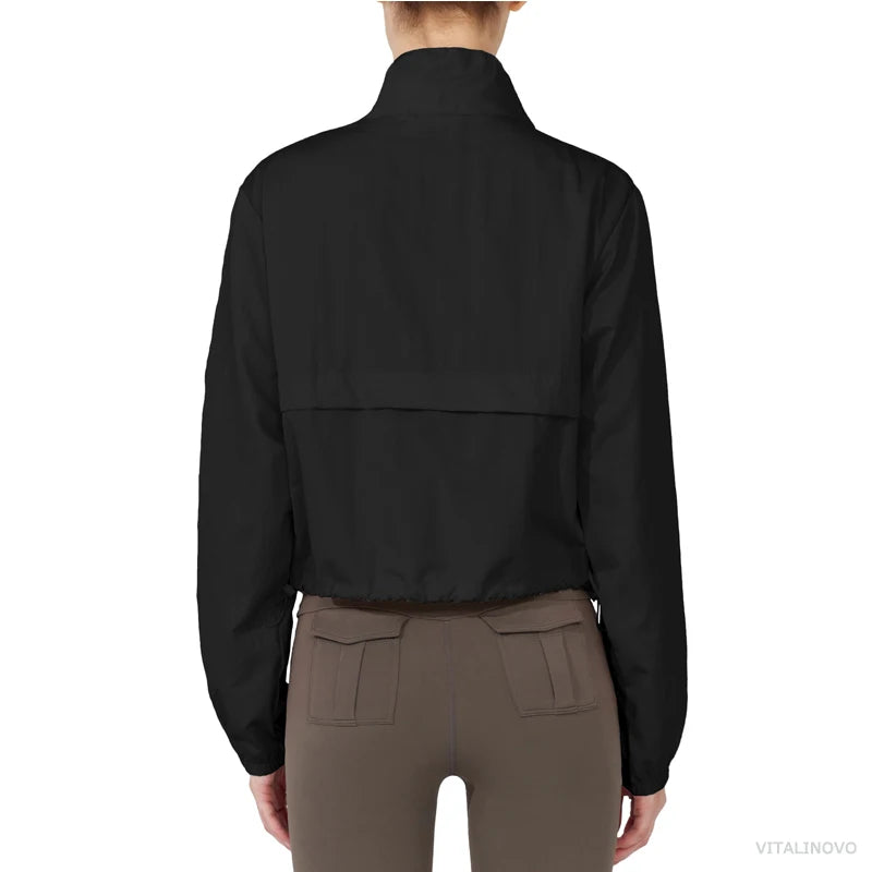 NOVA Zip Athletic Jacket - Redwood Main