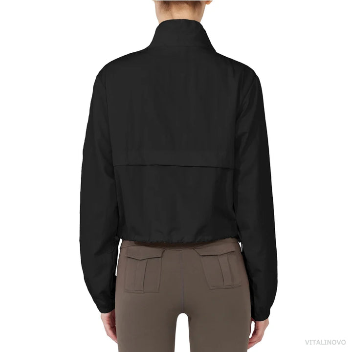 NOVA Zip Athletic Jacket - Redwood Main