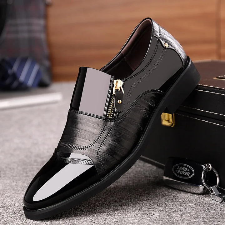 Maron Leather Loafers