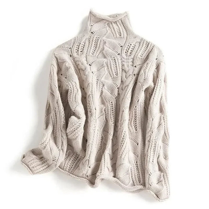 Sophia Cashmere Sweater - Redwood Main