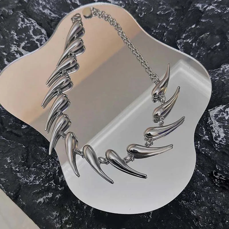 Oblivion Spike Necklace - Redwood Main