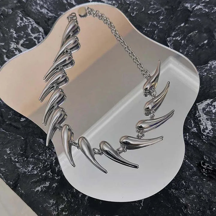 Oblivion Spike Necklace - Redwood Main