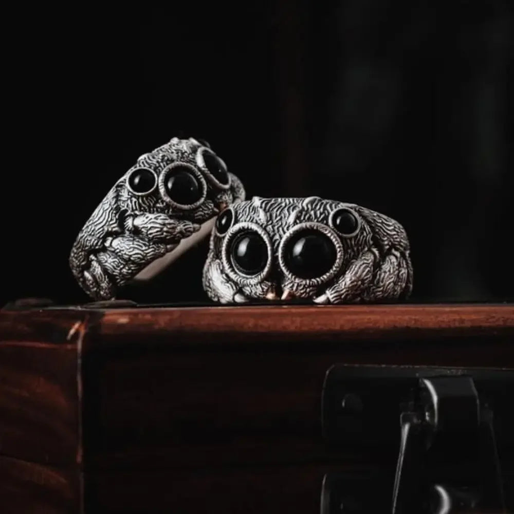 Venom Spider Ring - Redwood Main
