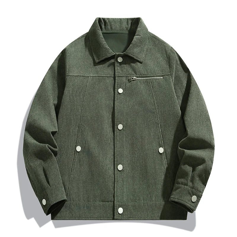 Oliver Corduroy Jacket - Redwood Main