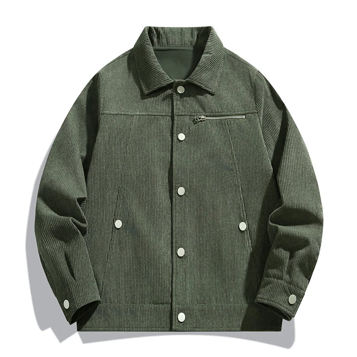 Oliver Corduroy Jacket - Redwood Main