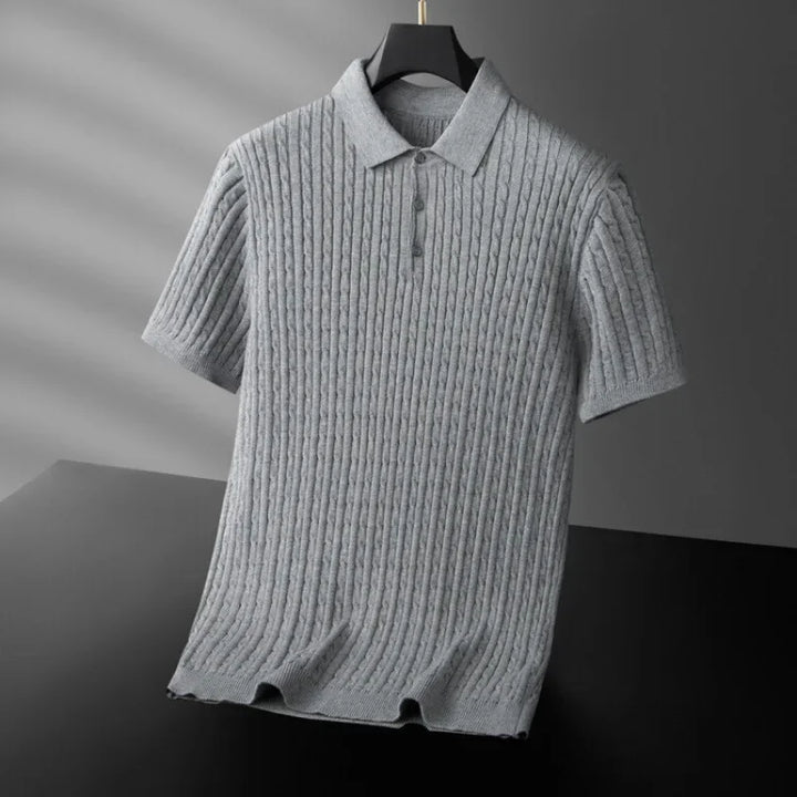 Loric Cotton Polo - Redwood Main