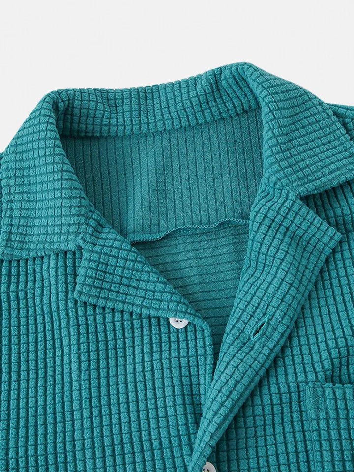 Palmline Shirt - Redwood Main