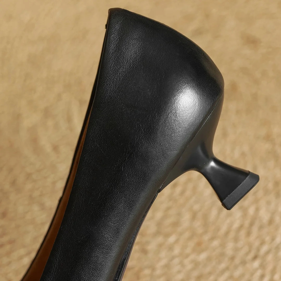 Mirelle Genuine Leather Heels