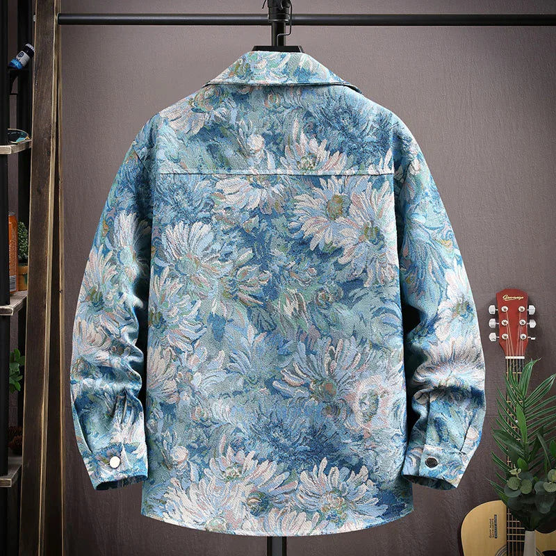 Majestic Floral Shirt - Redwood Main