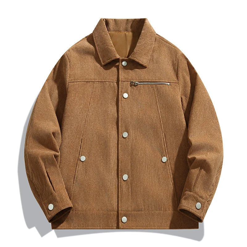 Oliver Corduroy Jacket - Redwood Main