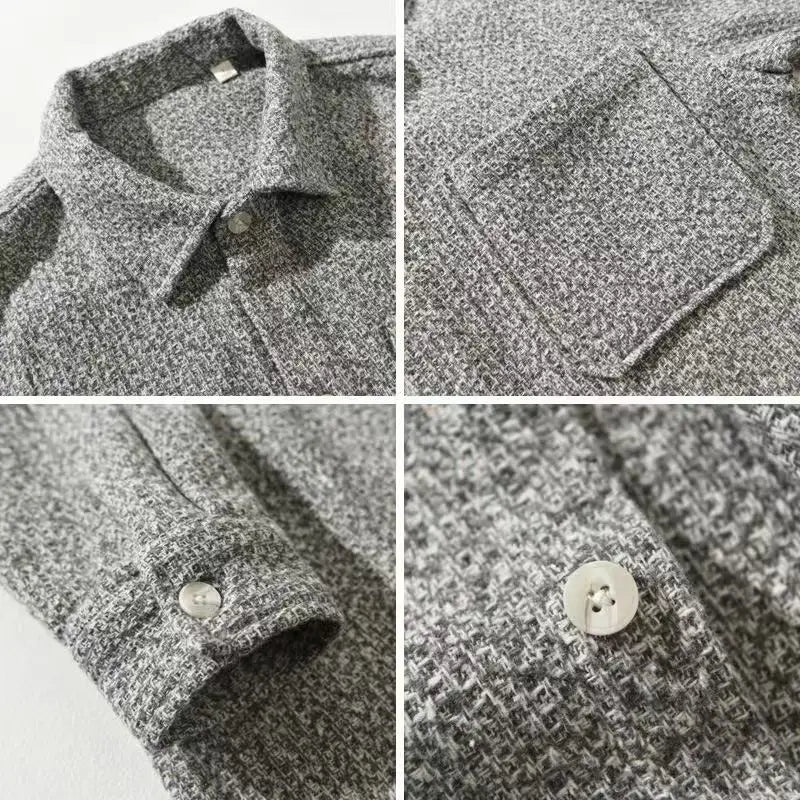Velvessi Cashmere Shirt - Redwood Main