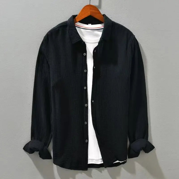 The Selway Cotton Shirt - Redwood Main