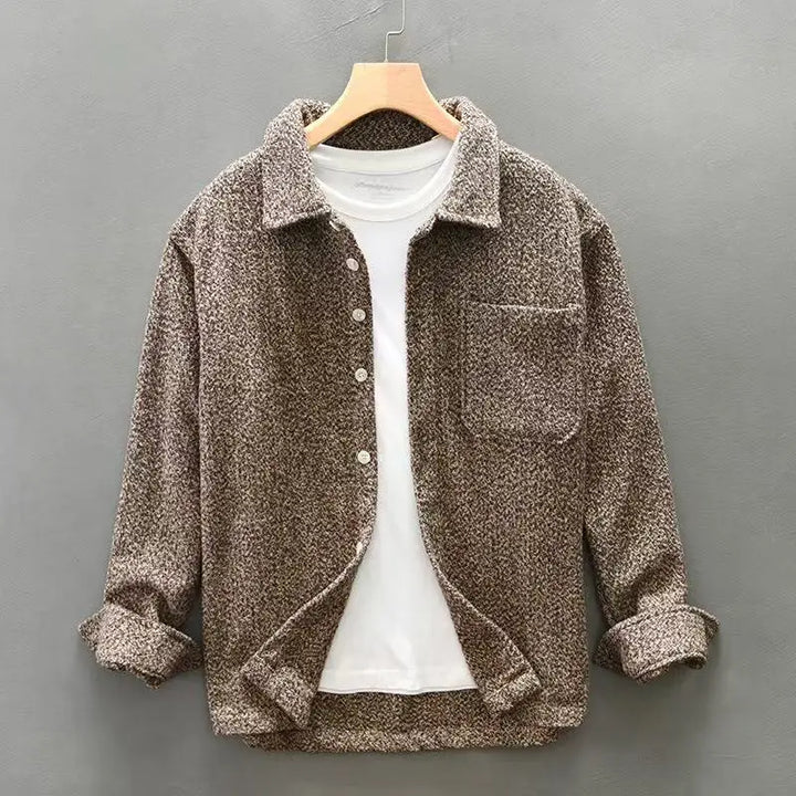 Velvessi Cashmere Shirt - Redwood Main