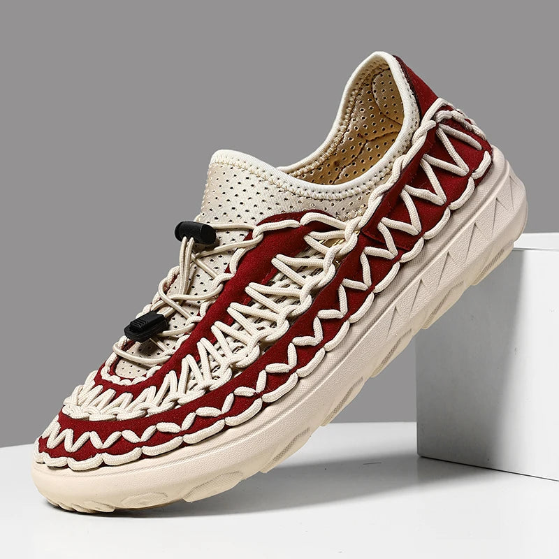 Cord Rush Slip-on - Redwood Main